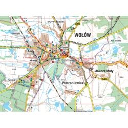 Ziemia Wołowska - mapa papierowa